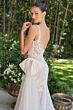 Andrea and Leo WL068 Side Bow Scoop Back Wedding Dress