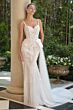 Andrea and Leo WL068 Side Bow Scoop Back Wedding Dress