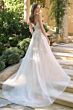 Andrea and Leo WL070 Strapless A-Line Plunging Neck Wedding Dress