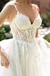 Andrea and Leo WL087 Spaghetti Strap Illusion Corset Bridal Gown