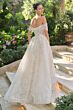 Andrea and Leo WL090 Basque Waist Off The Shoulder Wedding Gown