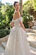 Andrea and Leo WL090 Basque Waist Off The Shoulder Wedding Gown