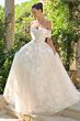 Andrea and Leo WL090 Basque Waist Off The Shoulder Wedding Gown