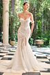 Andrea and Leo WL099 Lilith Court Train Floral Wedding Dress