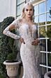 Andrea and Leo A1022 Plunging Neckline Wedding Dress