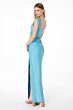 Astee T5000 Fitted Sleeveless Side Slit Maid of Honor Dress