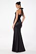 Astee by LaDivine T2001 Empire Waist Plunging Halter Bridesmaid Dress
