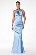 Astee by LaDivine T2005 Crisscross Halter Backless Bridesmaid Dress