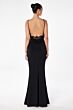 Astee by LaDivine T2008 Spaghetti Strap Cowl Neck Bridesmaid Dress
