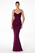 Astee by LaDivine T2008 Spaghetti Strap Cowl Neck Bridesmaid Dress
