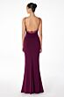 Astee by LaDivine T2008 Spaghetti Strap Cowl Neck Bridesmaid Dress