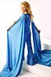 Ava Presley 38027 Shoulder Streamer Flare-Leg Mini Pageant Jumpsuit