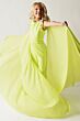 Ava Presley 38027 Shoulder Streamer Flare-Leg Mini Pageant Jumpsuit