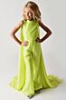 Ava Presley 38027 Shoulder Streamer Flare-Leg Mini Pageant Jumpsuit