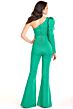 Ava Presley 27709 Juliet Sleeve One-Shoulder Jumpsuit