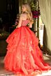 Ava Presley 28575 Beaded Top Ruffle Skirt Dress