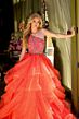 Ava Presley 28575 Beaded Top Ruffle Skirt Dress