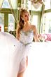 Ava Presley 29189 Open Slit Sweetheart Neck Dress