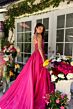 Ava Presley 29521 Sweetheart Neck Taffeta A-Line Dress