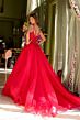 Ava Presley 29522 Beaded Bodice Double Strap Dress