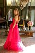 Ava Presley 29524 Ruched Bodice Strapless Tulle Dress