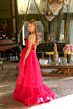 Ava Presley 29524 Ruched Bodice Strapless Tulle Dress