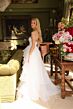 Ava Presley 29524 Ruched Bodice Strapless Tulle Dress