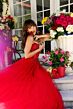 Ava Presley 29530 Beaded Sweetheart Neck Basque Waist Dress