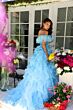 Ava Presley 29533 Off-The-Shoulder Ruffle Skirt Dress