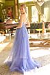 Ava Presley 29534 Strappy Back Beaded Waist Dress