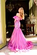 Ava Presley 39570 Removable Sleeve Mermaid Sequin Dress