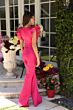Ava Presley 39573 Ruffle Sleeve Plunging V-Neck Jumpsuit