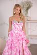 Ava Presley 26441 Beaded Sweetheart Neck Tiered Ruffle Skirt Dress