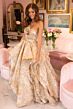 Ava Presley 40049 Flounce Skirt Ruched Top Floral Dress