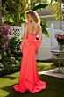 Ava Presley 40153 Back Bow Beaded Strapless Dress