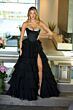 Ava Presley 42213 Tiered Skirt Beaded Sweetheart Neck Dress