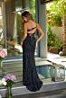 Ava Presley 47157 One-Shoulder Asymmetric Neck Cutout Dress