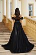 Ava Presley 28570 A-Line Feather Strap Dress
