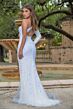 Ava Presley 28578 Cutout Back Long Sleeve Dress