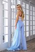 Ava Presley 28587 One-Shoulder Side Skirt Jumpsuit