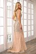 Ava Presley 28589 Side Skirt Illusion Dress