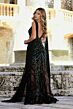 Ava Presley 37374 Shoulder Streamer Illusion Dress