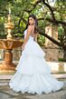 Ava Presley 38813 Tiered Overskirt Sequin Embroidery Dress