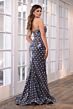 Ava Presley 39253 Strapless Polka Dot Dress