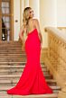 Ava Presley 39277 V-Neck Ruched Derriere Dress