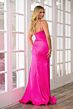 Ava Presley 39306 Crisscross Bust Cutaway Slit Dress