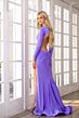 Ava Presley 39308 Cutout Back Long Sleeve Dress