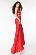 Ava Presley 39311 Cutout Back Plunging V-Neck Dress