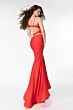 Ava Presley 39311 Cutout Back Plunging V-Neck Dress