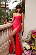 Ava Presley 29120 Ruched Waist Strapless Sweetheart Neck Dress